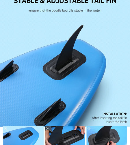 Inflatable Paddle Board Stand up Paddle Board 6 in Thick with Sup Accessories and Carry Bag and Fast Pumping for Adults and Youth