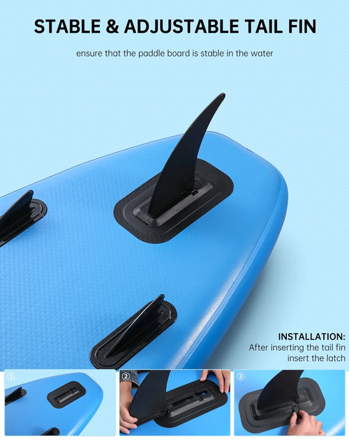 Load image into Gallery viewer, Inflatable Paddle Board Stand up Paddle Board 6 in Thick with Sup Accessories and Carry Bag and Fast Pumping for Adults and Youth
