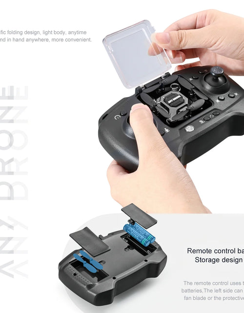 Load image into Gallery viewer, 4K Mini Foldable Drone for Kids, Drone with Camera, RC Drone with Altitude Hold 3D Flips and Headless Mode Easy to Fly

