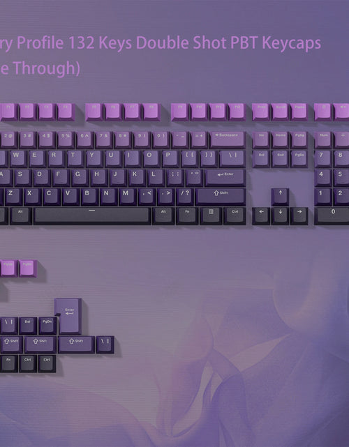 Load image into Gallery viewer, 168 Keys Double Shot PBT Keycap Custom Keycap Cherry Profile Keyboard Keycaps for Cherry Gateron MX Switches Gaming Keyboard

