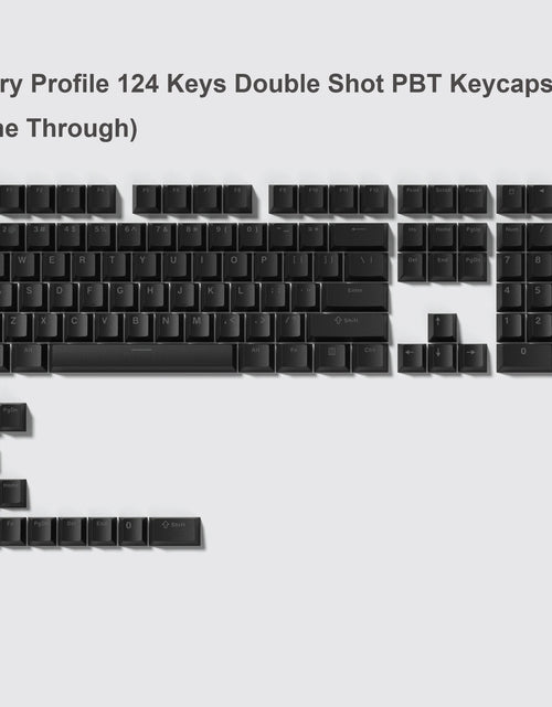 Load image into Gallery viewer, 168 Keys Double Shot PBT Keycap Custom Keycap Cherry Profile Keyboard Keycaps for Cherry Gateron MX Switches Gaming Keyboard
