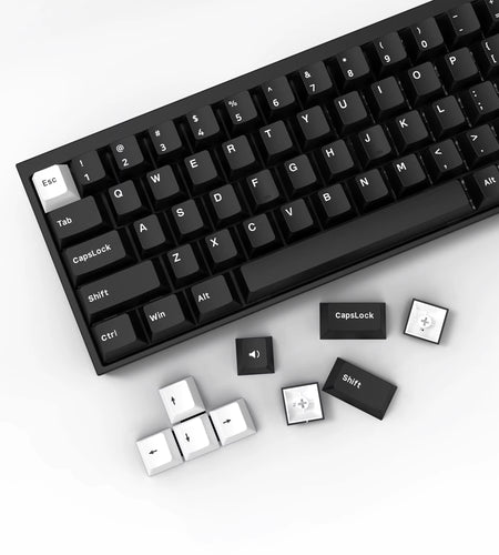 168 Keys Double Shot PBT Keycap Custom Keycap Cherry Profile Keyboard Keycaps for Cherry Gateron MX Switches Gaming Keyboard