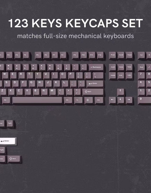 Load image into Gallery viewer, 168 Keys Double Shot PBT Keycap Custom Keycap Cherry Profile Keyboard Keycaps for Cherry Gateron MX Switches Gaming Keyboard
