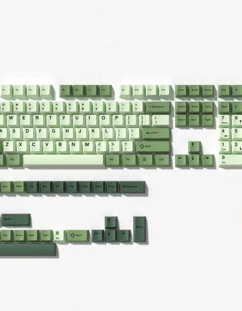 Load image into Gallery viewer, 168 Keys Double Shot PBT Keycap Custom Keycap Cherry Profile Keyboard Keycaps for Cherry Gateron MX Switches Gaming Keyboard
