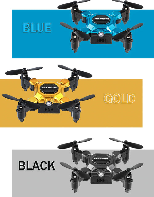 Load image into Gallery viewer, 4K Mini Foldable Drone for Kids, Drone with Camera, RC Drone with Altitude Hold 3D Flips and Headless Mode Easy to Fly
