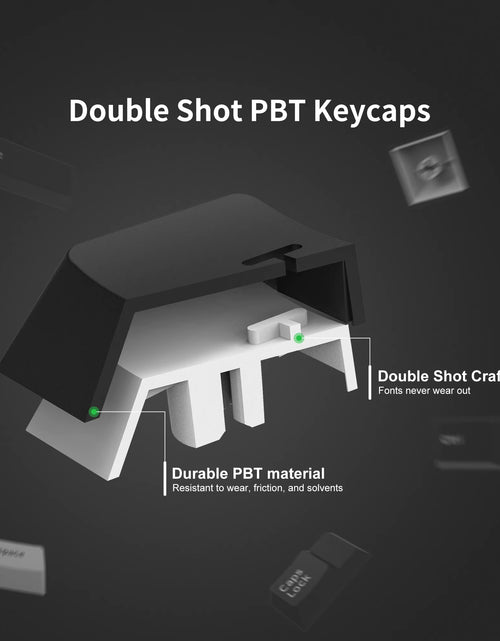 Load image into Gallery viewer, 168 Keys Double Shot PBT Keycap Custom Keycap Cherry Profile Keyboard Keycaps for Cherry Gateron MX Switches Gaming Keyboard
