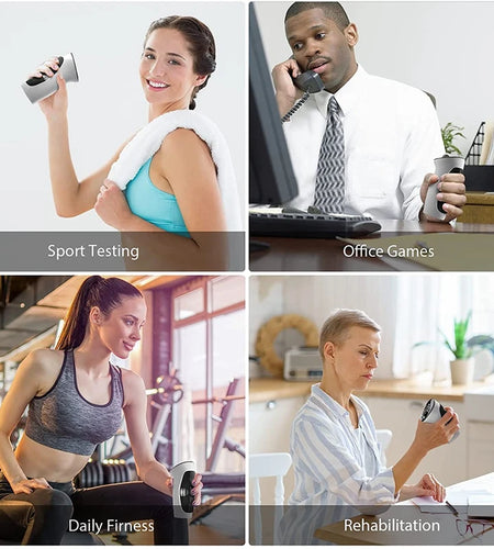Grip Strength Trainer, Grip Strength Tester Hand Grip Exerciser Auto Capturing Digital Hand Dynamometer