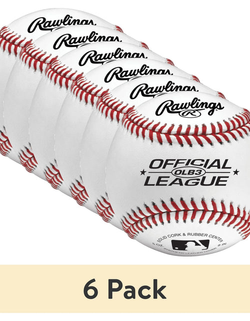 Load image into Gallery viewer, (6 Pack)  OLB3 Official League Recreational Use Baseball, Single Ball
