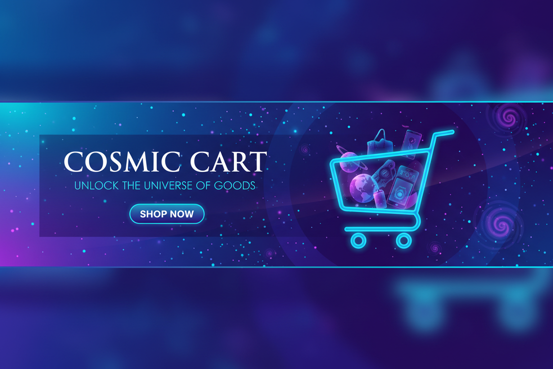 Cosmic Cart Banner 1920x750