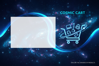 Cosmic Cart Homepage Banner