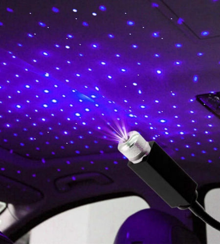 USB LED Star Projector Night Light, Auto Roof Lights, Adjustable Romantic Galaxy Flexible Interior Car Lights, Portable Night Lamp Decorations for Car, Ceiling, Bedroom, Party