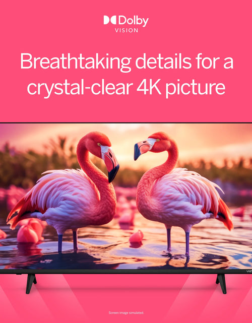 Load image into Gallery viewer, 55” Class 4K UHD LED HDR Smart TV (V4K55M-08)
