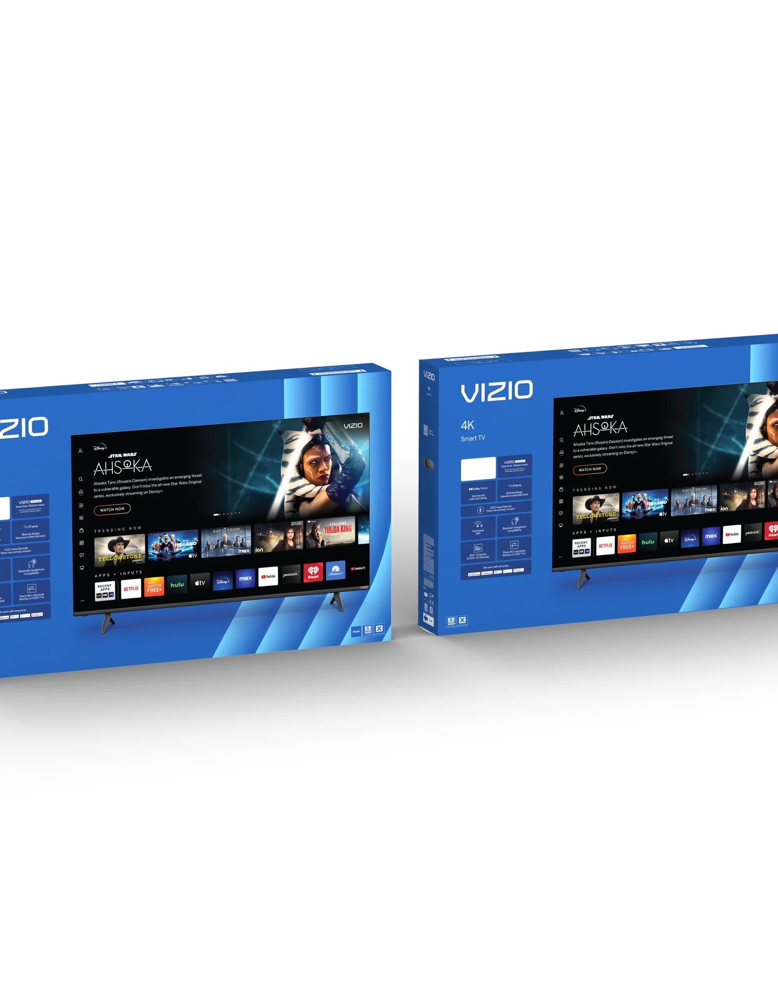 55” Class 4K UHD LED HDR Smart TV (V4K55M-08)