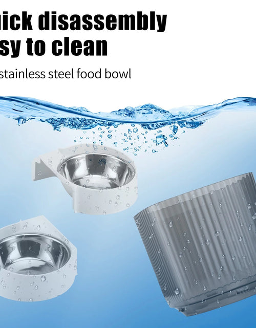 Load image into Gallery viewer, Threes Tree Automatic Cat Feeder with Camera for 2 Pets, Camera 5L Cat Feeder with 2 Stainless Steel Bowls, Remote APP Control
